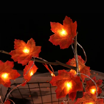 

Maple Left Shaped Fairy 8 Lighting Modes 3M For Decorating Home Parties Halloween