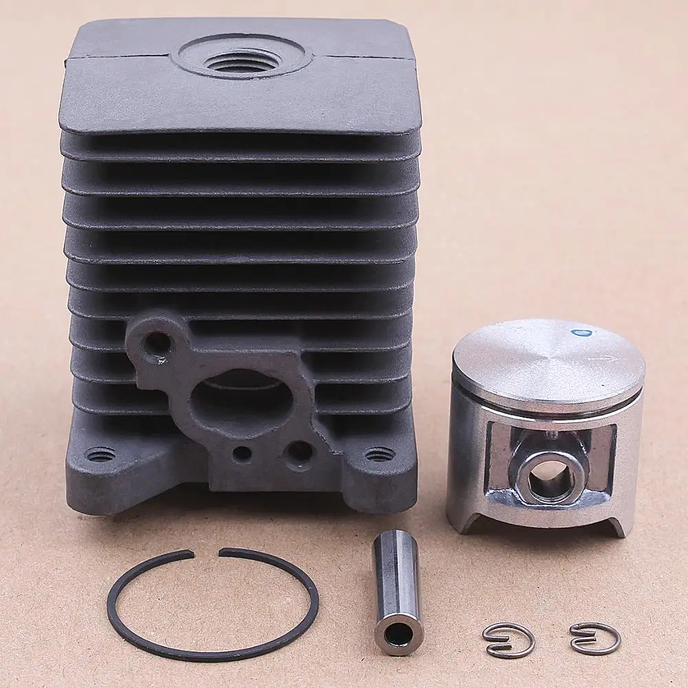 Головка цилиндров в сборе 33,5 мм для Homelite S25 ST155 ST175 ST185 ST285 ST385 ST485 2T 25CC цилиндр комплект W/поршневый кольцевой штифт зажимы в сборе