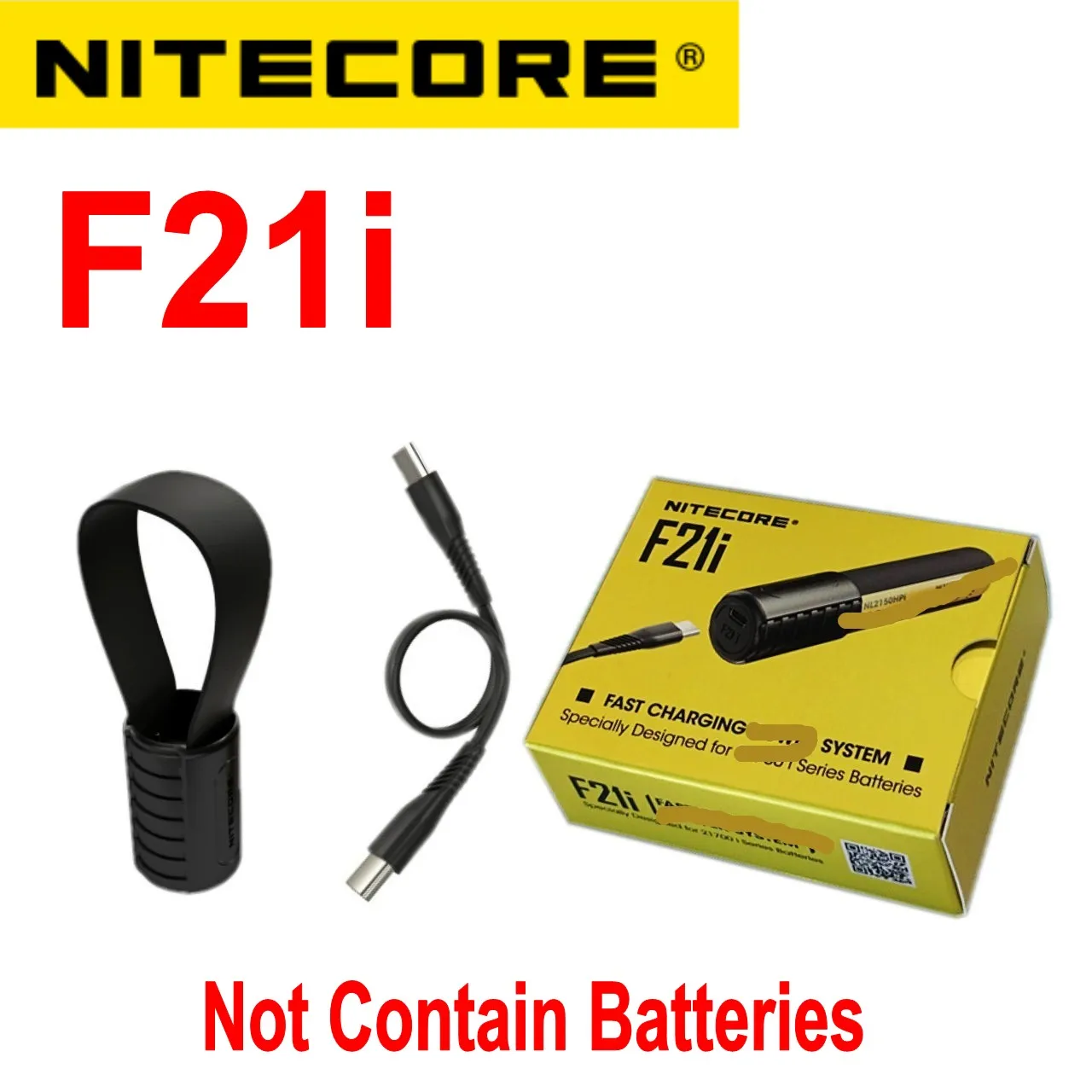 NITECORE F21i 18 Вт Быстрая зарядка 2-в-1 Зарядное устройство портативное зарядное для