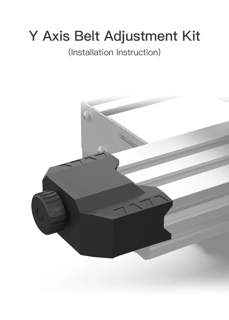 CREALITY  CR-6 SE CR-6 MAX X Y-axis Synchronous Belt Stretch Straighten Tensioner Timing Belt Elastic Clamp Block For Cr 6 SE