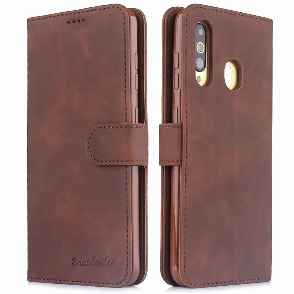 Luxuxy Leather Case For Samsung galaxy A40S Case Flip Wallet Phone Cover Samsung M40 Case On For Samsung galaxy A40S Cover Coque