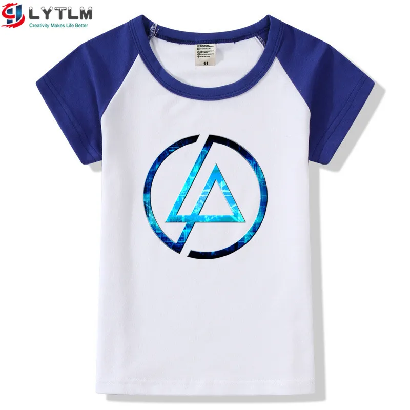 LYTLM Linkin Park/футболка для мальчиков, топы для девочек в стиле рок-н-ролл, XXX, Детская футболка, Garcon Camiseta, оранжевая Детская рубашка, Koszulki, хип-хоп, панк