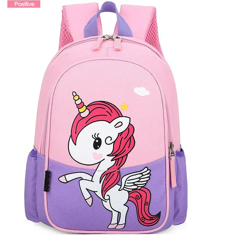Школьные сумки с единорогом mochila infantil модные детские сумки нейлоновые Детские рюкзаки для детского сада школьные рюкзаки Bolsa Escolar