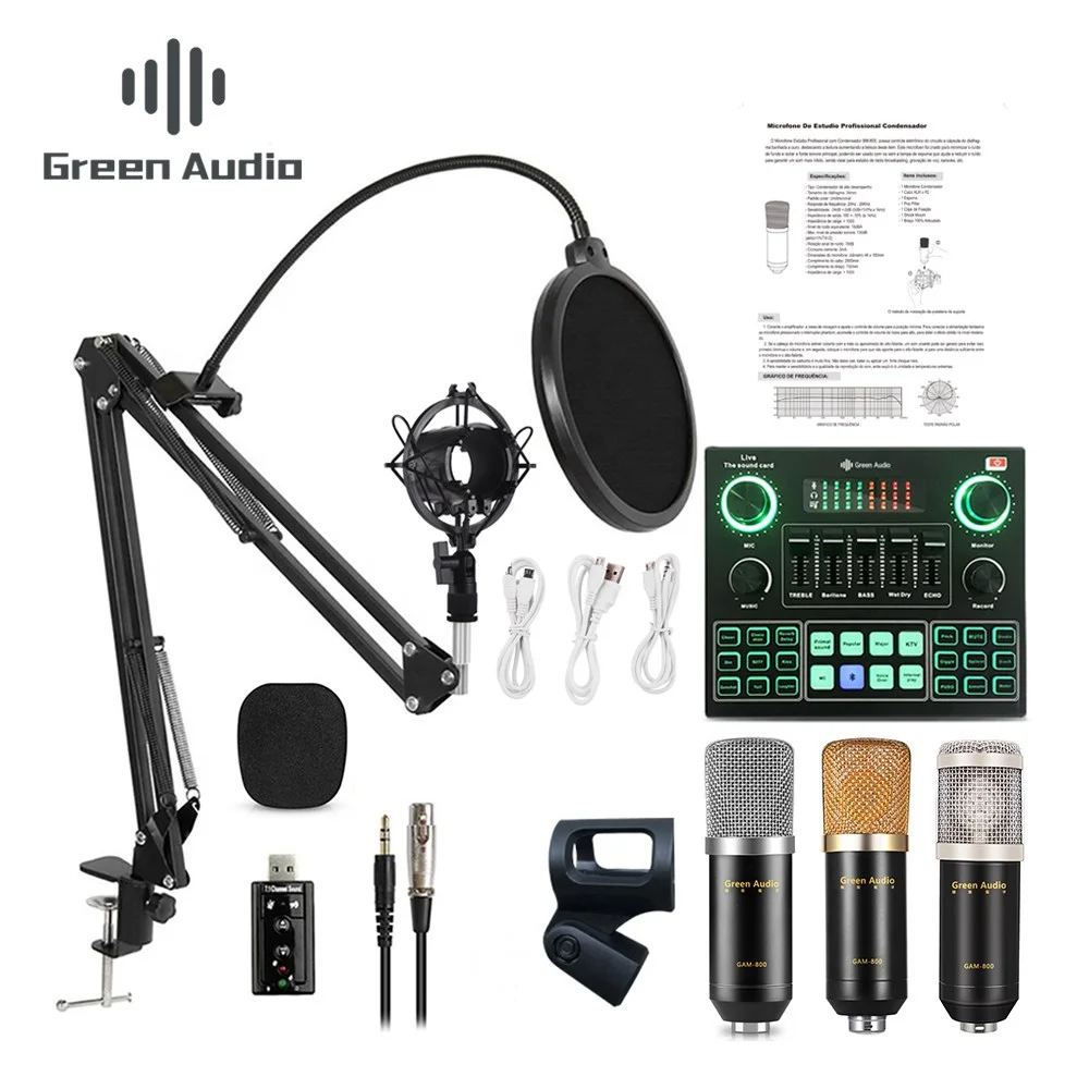 GFDFD Portable Mini Sound Card Stereo Audio Mixer for Computer Game Live Broadcast Available Bm800 Microphone GFDFD Portable Mini Sound Card Stereo Audio Mixer for Computer Game Live Broadcast Available Bm800 Microphone