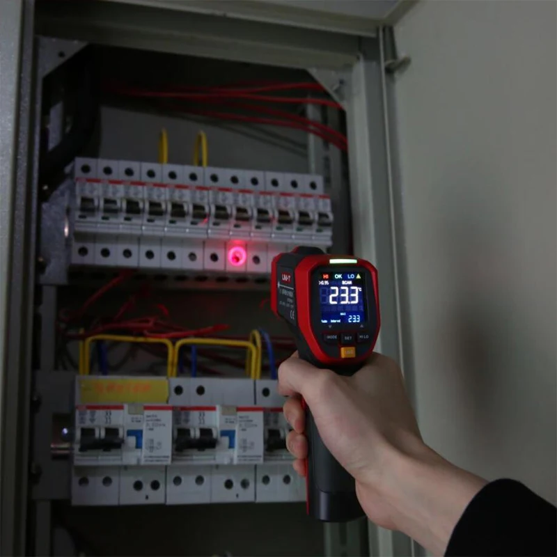 UNI-T UT301C+ 12:1 инфракрасный ИК-термометр лазерный температурный пистолет метр Диапазон-32~ 600 градусов