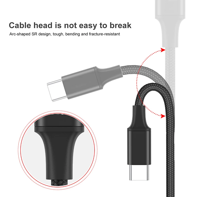 Usb type-C кабель для Xiaomi Redmi Note 7 USB C кабель для samsung S10 S9 S8 Plus провод для быстрого заряда USBC шнур для зарядки мобильного телефона