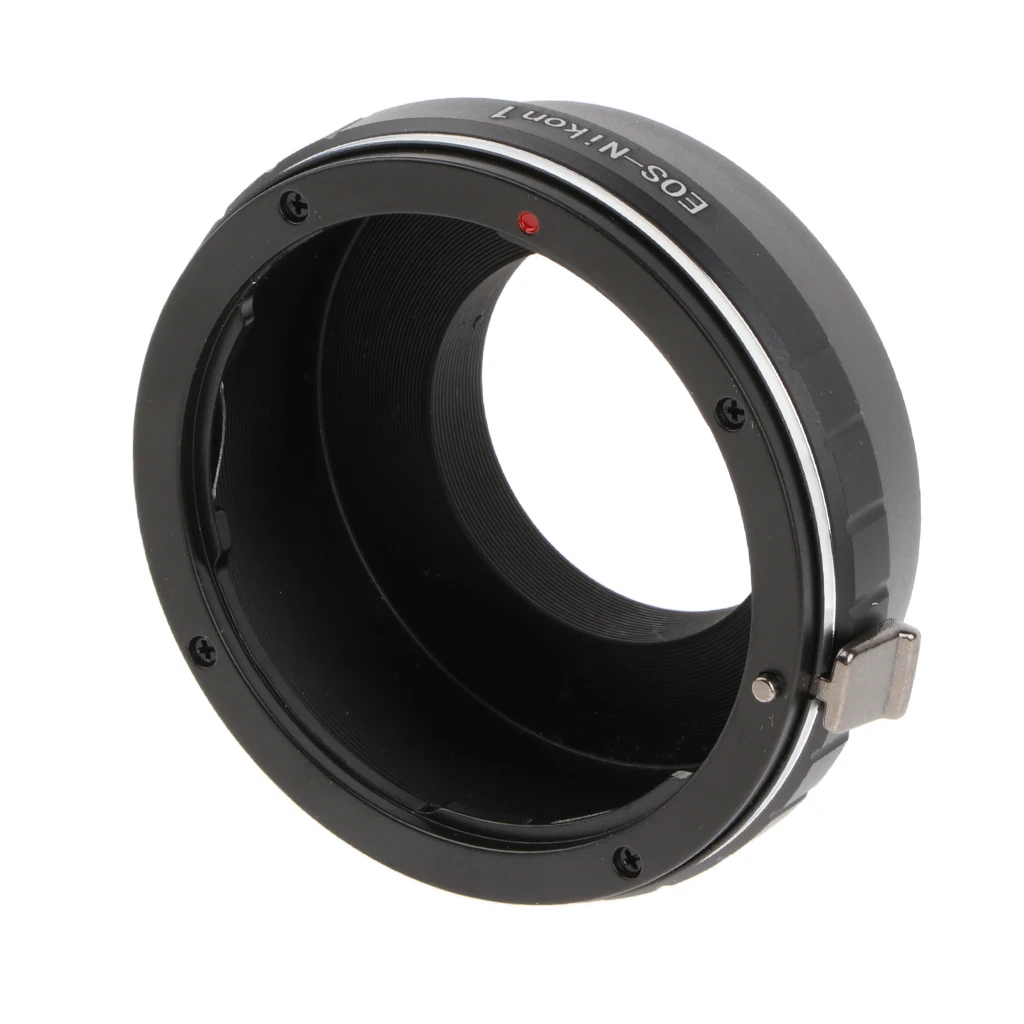 Металлическое переходное кольцо для Canon EOS EF S объектив для Nikon 1 корпус камеры J1 V1-черный