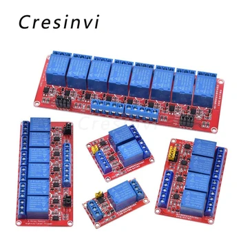 

Relay module 1 2 4 8 Channel 5V Relay Module Board Shield with Optocoupler Support High and Low Level Trigger for Arduino