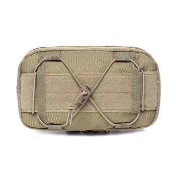 

Outdoor Pack Outdoor Pouch Small Utility Hiking Camping Zipper closure