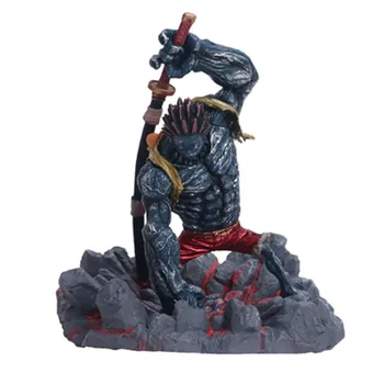 

Anime Recoat Nightmare Luffy Imitation Plating Scenes Statue Action Figure Collection Model Toy X2877