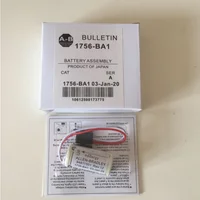 6 PACK New Original 1756-BA1 PLC Controller 3V Battery Lithium Flex Logix Batteries With Plug CR17335SE CR123 2