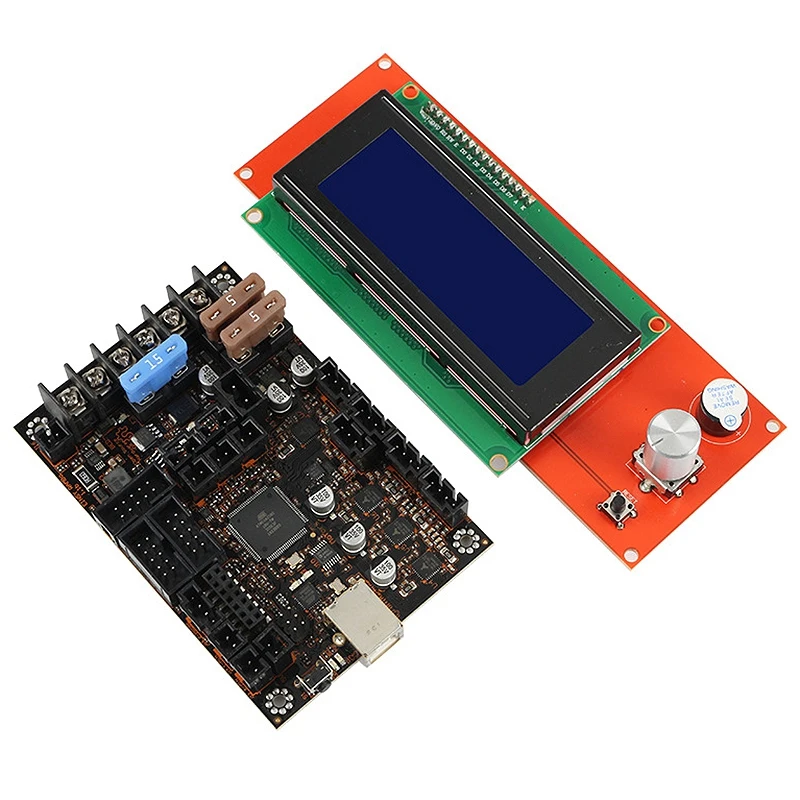 3d Принтер Комплект для материнской платы для Prusa MK3/3 S Einsy Rambo 1.1B с TMC2130 SPI+ 2004Lcd