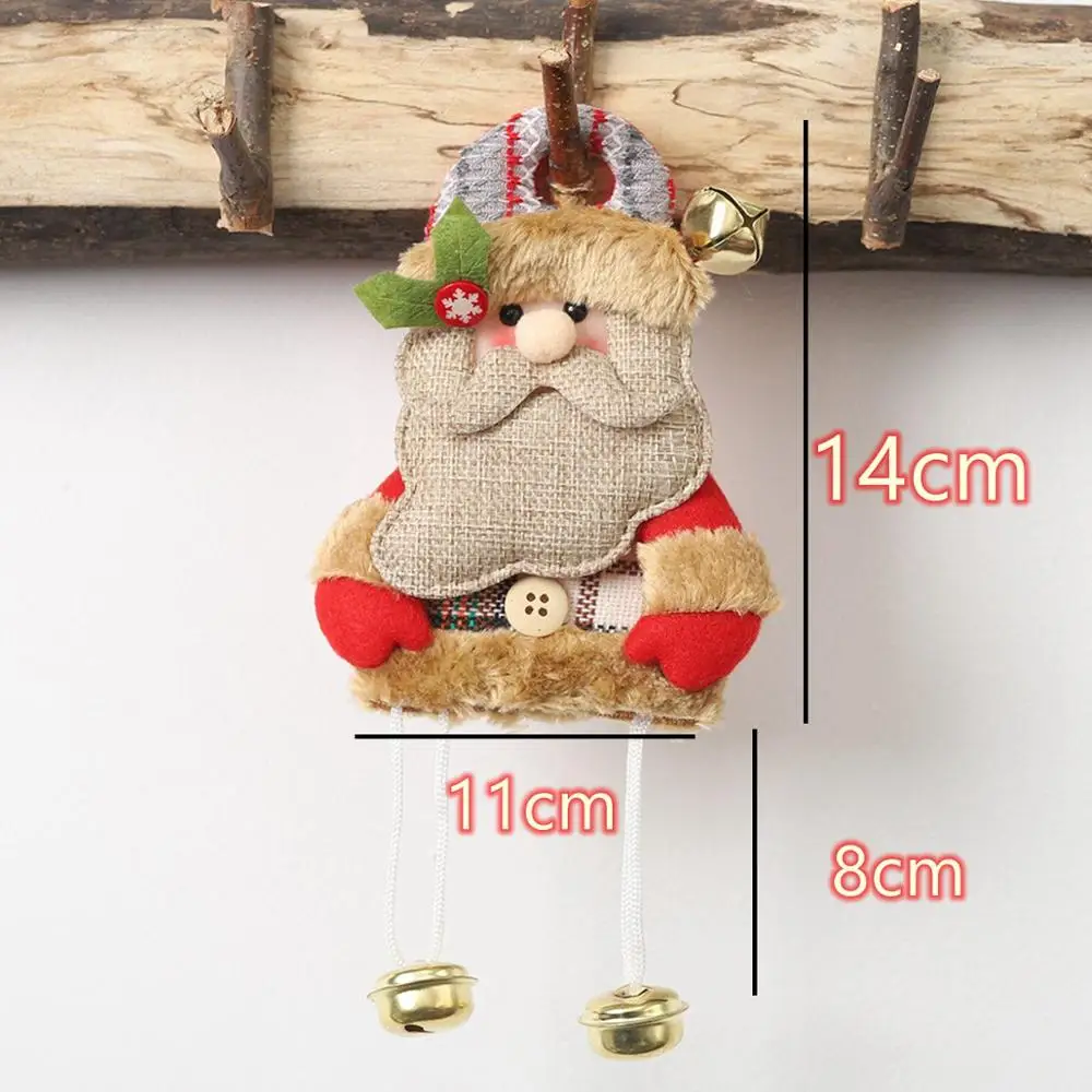 Xmas Dolls 11 Taoup маленькие безликие куклы Санта-Клауса Висячие Подвески Висячие украшения Рождественский Декор для дома Веселые елочные украшения - Цвет: Xmas Dolls 11