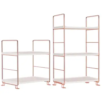 

2-Tier/3-Tier Multifunctional Kitchen Storage Rack Heavy Duty Storage Shelf Shelving Bathroom Storage Organizer Nordic Style