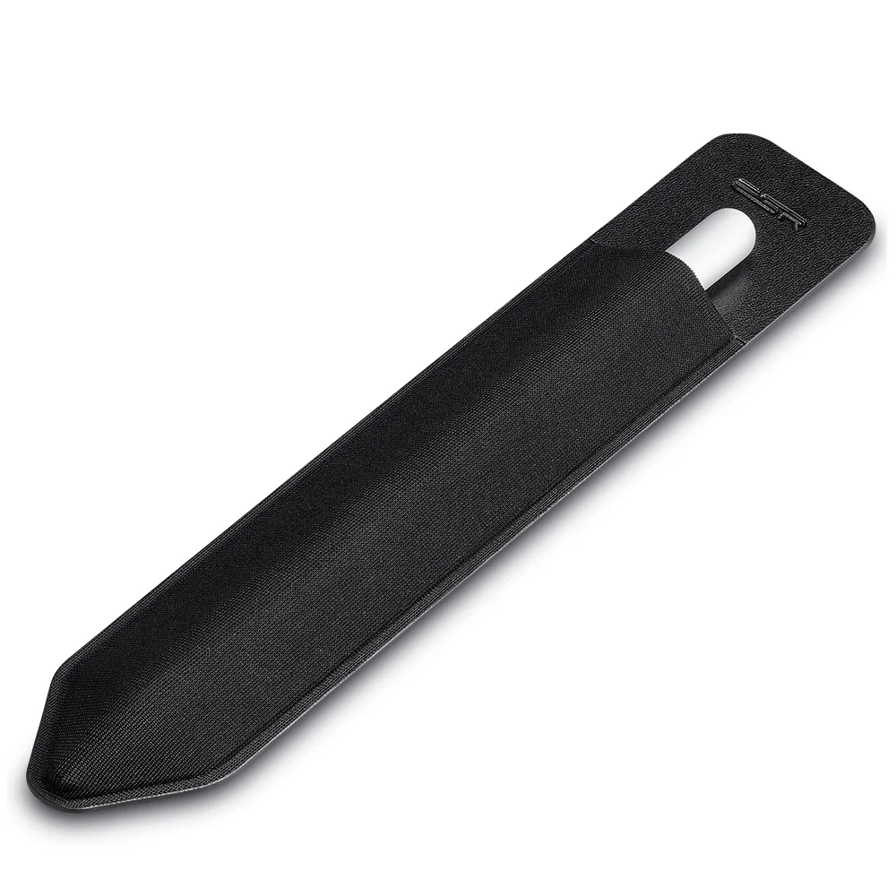 Black Чехол ESR для Apple Pencil Stick, держатель, чехол для iPad Pencil, PU, чехол для планшета, стилус, 360, полный защитный чехол, сумки - Цвет: Black