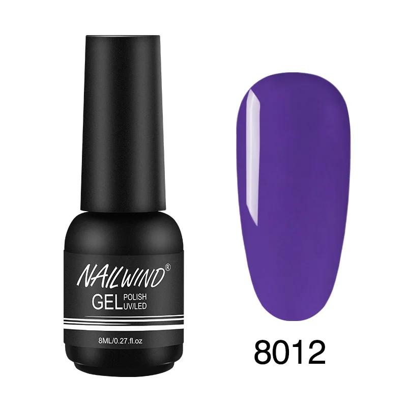 8012 NAILWIND матовый гель для ногтей polsih Гибридный Полупостоянный УФ светодиодный базовый гель для ногтей для маникюра Набор гель-лака - Цвет: 8012