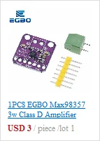 1~10PCS EGBO PAM8302A CJMCU-832 PAM8302 2,5W Einkanal-Verstärkerplatine Klasse D Modul Entwicklungsplatine Audio-Leistungsverstärker – Detail 5