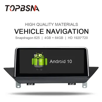 

TOPBSNA Android 10 Car DVD multimedia Player for BMW X1 E84 2009-2015 with iDrive Headunit audio GPS Navi Stereo Mirror-link RDS