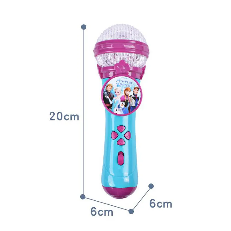 Подлинный Дисней ElsaSinging микрофон frozen2 Анна Олаф девочки принцесса игрушка музыка усиленная девочка детская игрушка