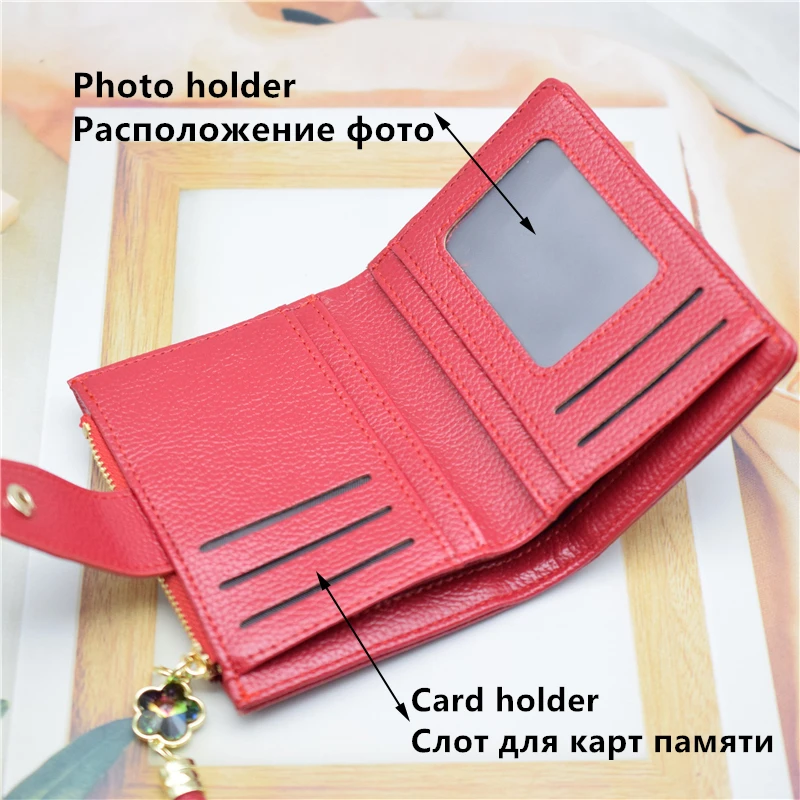 INSTABUYZ Women's PU Leather Wallet – Large Clutch With Multiple Pockets For Cards, Phone, Cash & Travel Docs (Black/Purple) - View #3