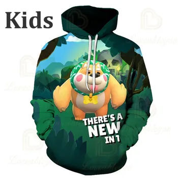 

Brawls Kids Hoodies Leon Shooting Game 3D Print Hoodie Sweatshirt Boys Girls Harajuku Cartoon Star Jacket Tops Teen Clothes