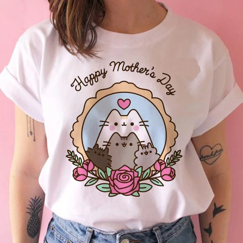 Женская футболка kawaii ulzzang Tumblr гранж графическая Футболка harajuku футболка Повседневная мультяшная футболка Повседневная женская летняя