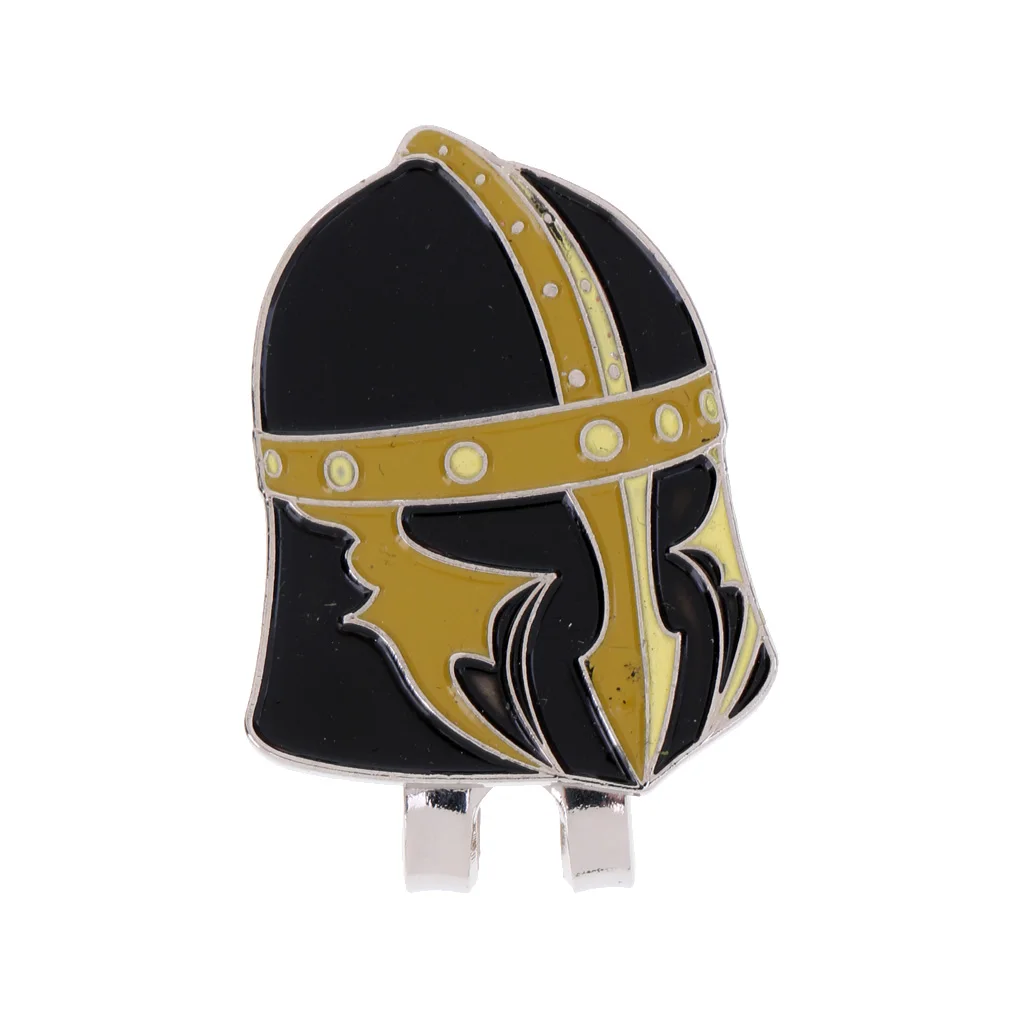 

Vintage Helmet Alloy Golf Ball Marker with Magnetic Hat Clip Golf Accessory - Great Gift For Golf Lovers