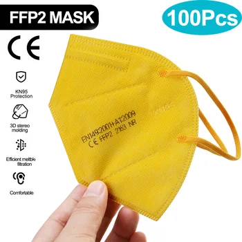 

CE FFP2 KN95 Reusable Face Mask Respirator mask Anti Dust PM2.5 Protective Mouth Masks Anti Pollution FFP2 KN95 Filter Masks