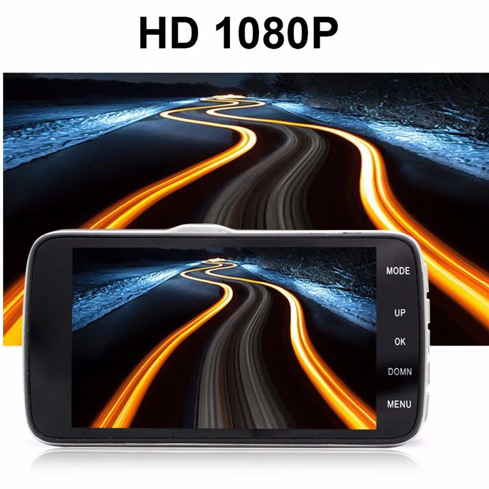 4 камеры с двумя объективами Full HD 170 ° 1080P Автомобильный видеорегистратор Видео видеорегистратор g-сенсор задний видеорегистратор ночного видения g-сенсор# g4