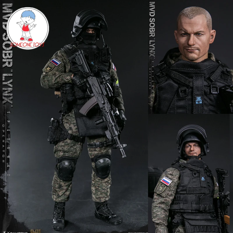 DAMTOYS DAM78058 1//6th RUSSIAN SPETSNAZ MVD SOBR LYNX Head Sculpt