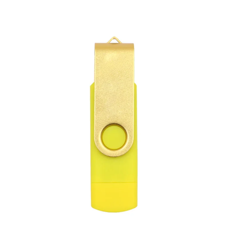 USB2.0 Многофункциональный металлический Usb флеш-накопитель OTG для Android, 4 ГБ, 16 ГБ, 32 ГБ, 64 ГБ, 128 ГБ, флеш-накопитель, Usb флешка, запоминающая память, Usb бесплатный логотип - Цвет: USB2.0
