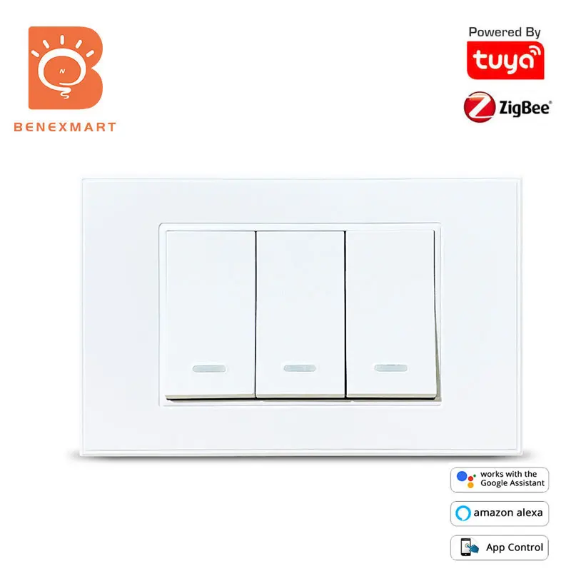 Настенный светильник ель света Benexmart Zigbee 3 0 без нейтрального/с нейтральным