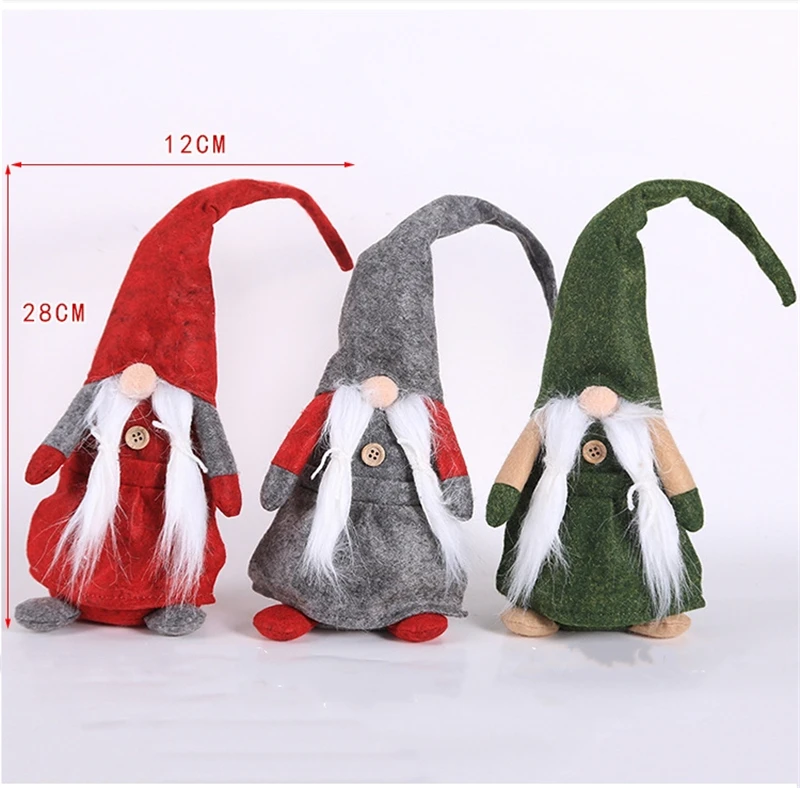 Куклы Санта Клауса рождественские украшения для дома стоящая игрушка Navidad фигурка ребенка рождественские подарки год орнамент с рождественской елкой