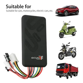 

1Pc GPS Tracker Tracking Device GPRS Real-Time Overspeed Alarm Tracking Locator Monitor For Motorcycle Car
