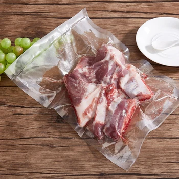 

100Pcs 12*20CM Food Storage Vacuum Sealer Bags Transparent Healthy Eco-friendly Puncture Resistant For Tea Meat