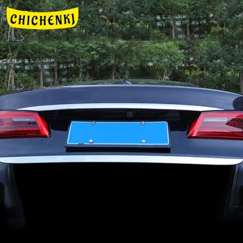

Car Accessories Rear Trunk Door Tail Gate Cover Trim Frame Sticker Chrome Exterior Decoration for BMW 5 Series G30 2017-2020