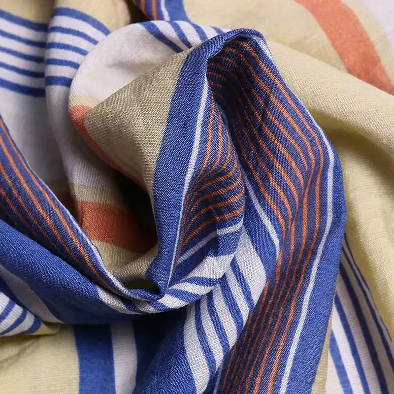 Summer Brand Shirts Men Short Sleeve Multicolor Striped Button Stand Collar Vintage Men Henley Shirt Breathable Pullovers