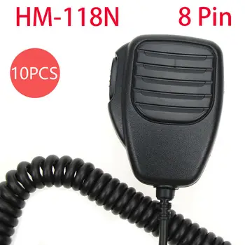 

10Pcs HM-118N Handheld Microphone For Icom IC-2100H IC-F2721D IC-F2821 Radio