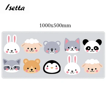

Lovely Design Gaming Mouse Pad 100x50cm XXL Computer Mousepad Large XL Rubber Desk Keyboard Mouse Pad Mat Gamer