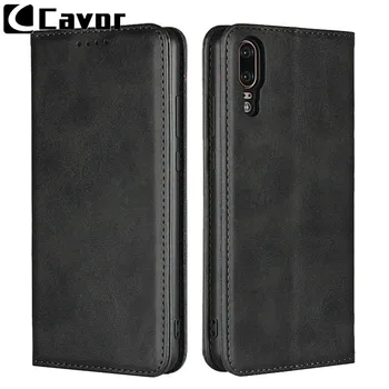 

High Magnetic Leather Flip Cases For Huawei P20 Lite Cover Case Moble Phone Accessories Book Bag Card Slot Stand For P20 Pro