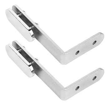 

2pcs Office Desktop Solid Screen Partition Clip Iron Easy Install Bezel Fixed L Shape Adjustable Screw Fasten Executive Staff