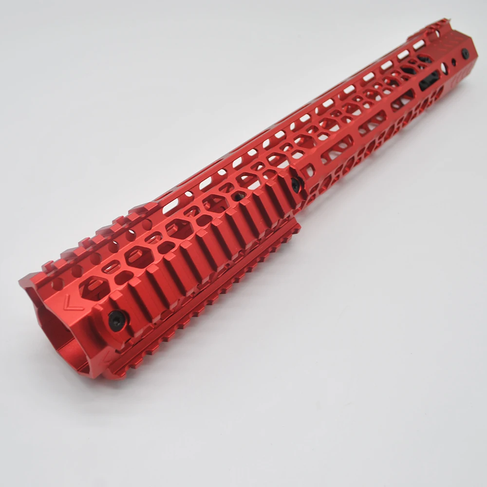 TriRock 1" дюймовый M-lok Handguard рельсовый прицел система крепления с/нет 3 шт MLOK рельсовые секции черный/красный/Тан Fit. 223/5. 56