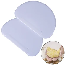 Белый тесто инструменты для резки торта Скребок гибкий безопасный пластиковый кухонный инструмент