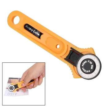 

NICEYARD Leather Craft Tool Cut Patchwork Fabric Rotary Blade Round Cut Knife Hand Tool Home Sewing Tool