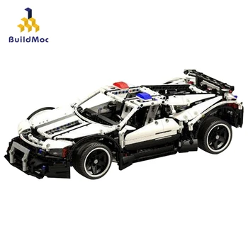 

BulidMOC Assassin X19 Racing Car Fit Technic Model Building Block Bricks Toy Gift Kid City Diy Bricks Children Birthday
