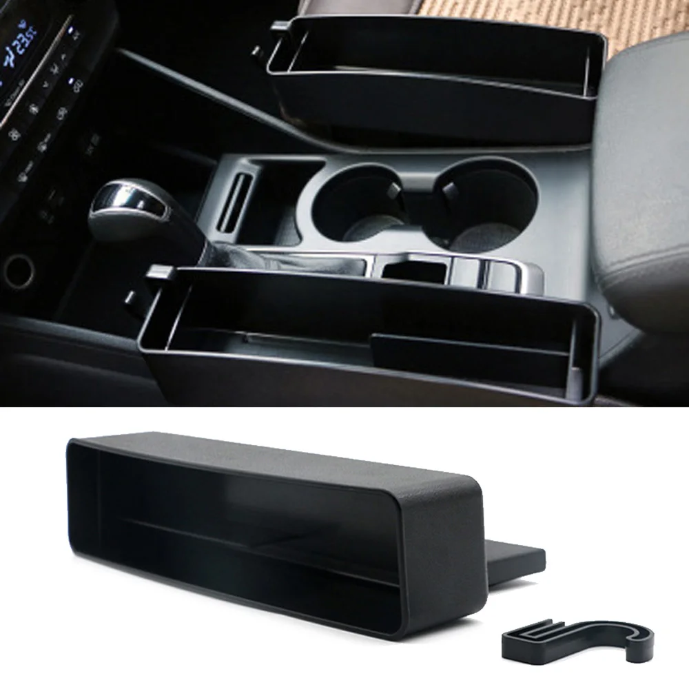 

Car Seat Seam Wedge Cup Holder Drink Bottle Mount Storage Organizer With Hook Car Storage Boxes Car Interior Decoration