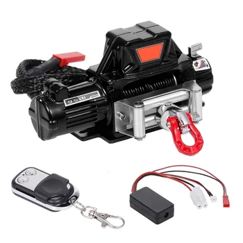 

Automatic Winch and Wireless Remote Controller Receiver for 1/10 RC Crawler Car Axial SCX10 TRAXXAS TRX4 D90 TF2 Tamiya CC01