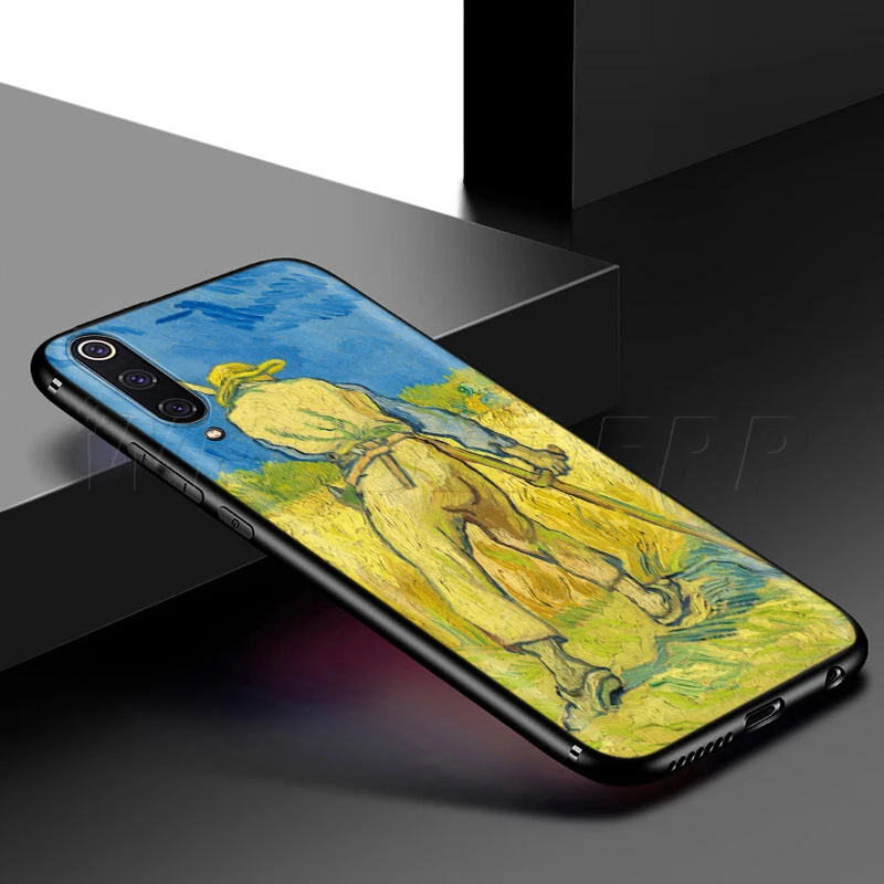 Webbedepp Ван Гог череп из ТПУ с принтом "Тардис(чехол для samsung Galaxy S7 S8 S9 S10 Edge Plus Note 10 8 9 A10 A20 A30 A40 A50 A60 A70