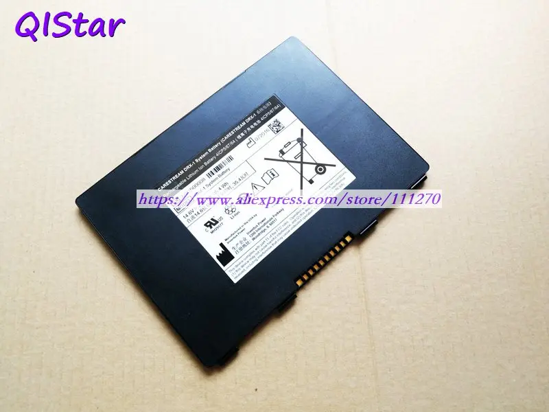 QISTAR 14,6 V 2510mAh подлинный DRX-1 8G5132 9281600008 Аккумулятор для ноутбука CARESTREAM