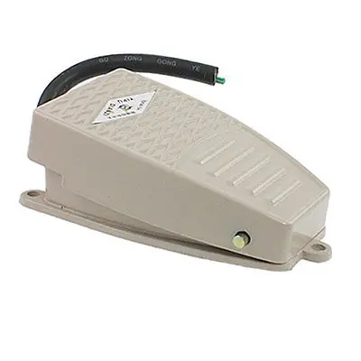 

5A SPDT NO NC Aluminum Momentary Industrial Power Treadle Foot Pedal Switch